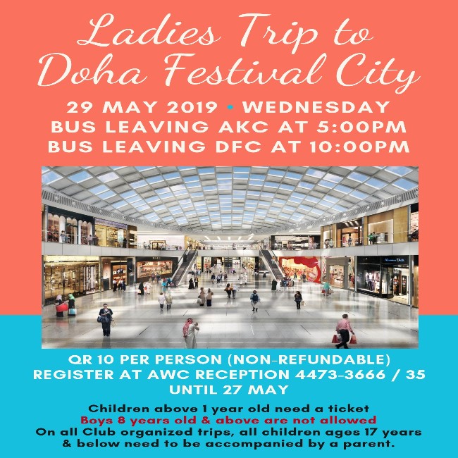 Ladies Trip to Doha Festival City